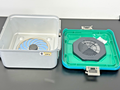 Aesculap PrimeLine Rigid Instrument Container Case Filter Teal Lid Germany0