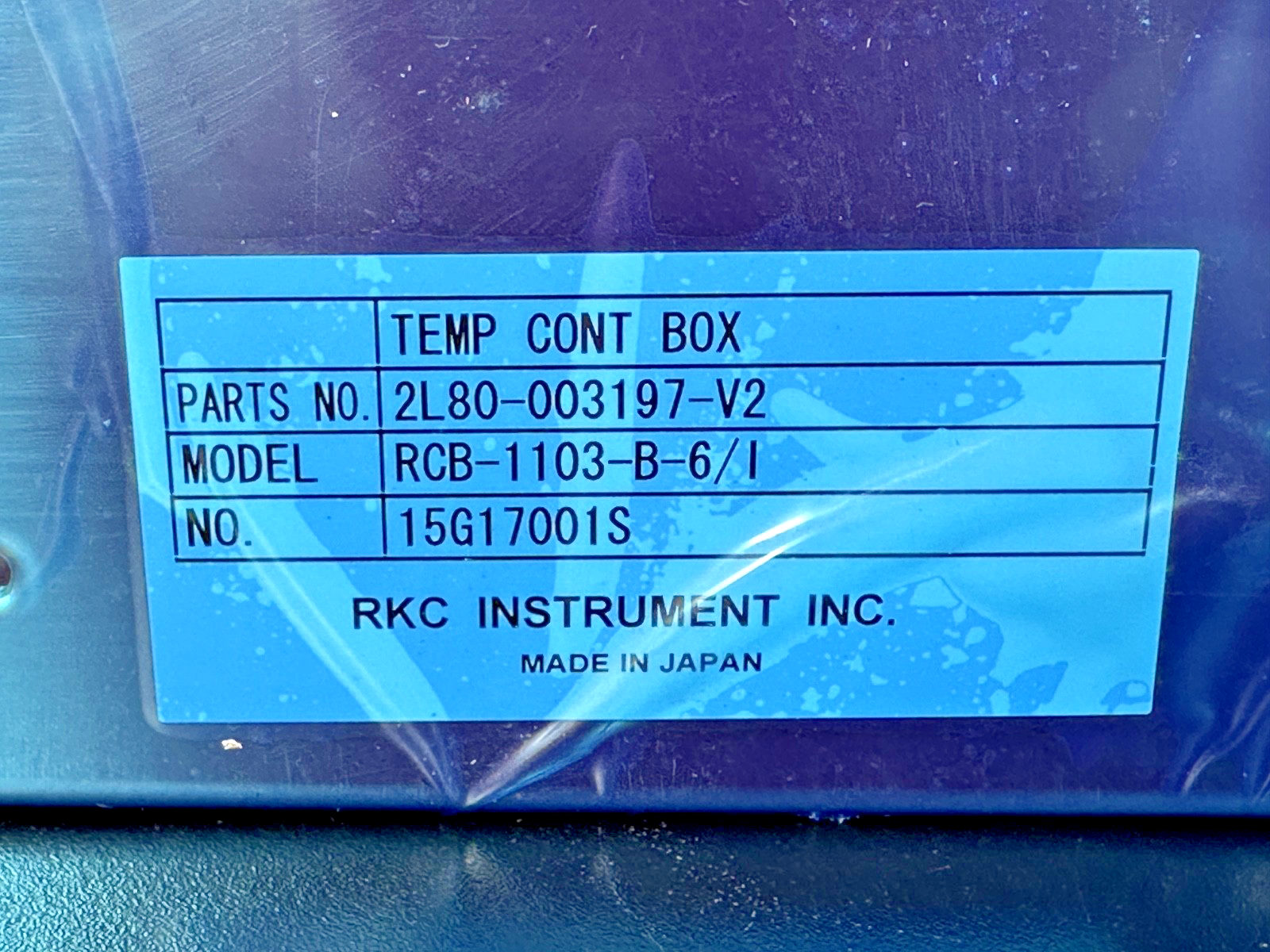 RKC Instruments 2L80 0003197 V2 Heater Controller Box Temperature Control Unit5