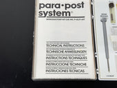 Whaledent Para Post System P 60 Intro Kit Dental Post & Core Set4
