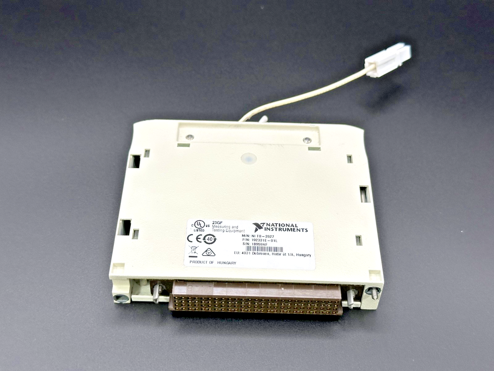 National Instruments NI TB 2627 32x1 Multiplexer Terminal Block 192331E 01L1