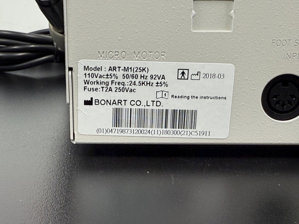 ART Maverick Ultrasonic Scaler Unit ART M1 (25K) Bonart   For Parts /Not Working4