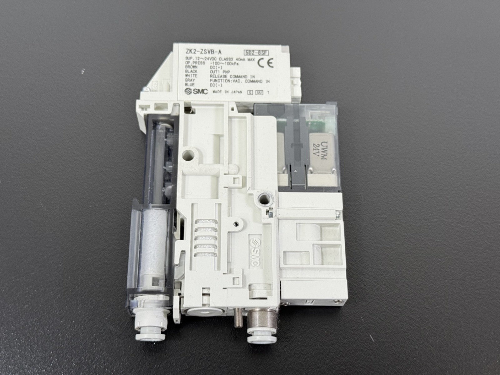 SMC ZK2 ZSVB A Vacuum Unit Digital Vacuum Switch 12–24VDC0