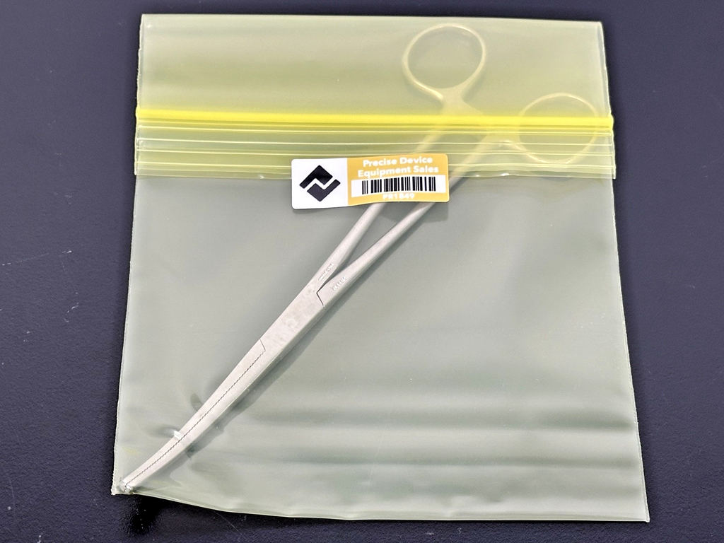 Codman 34 4091 Curved Hemostatic Forceps Medical Clamp Germany3