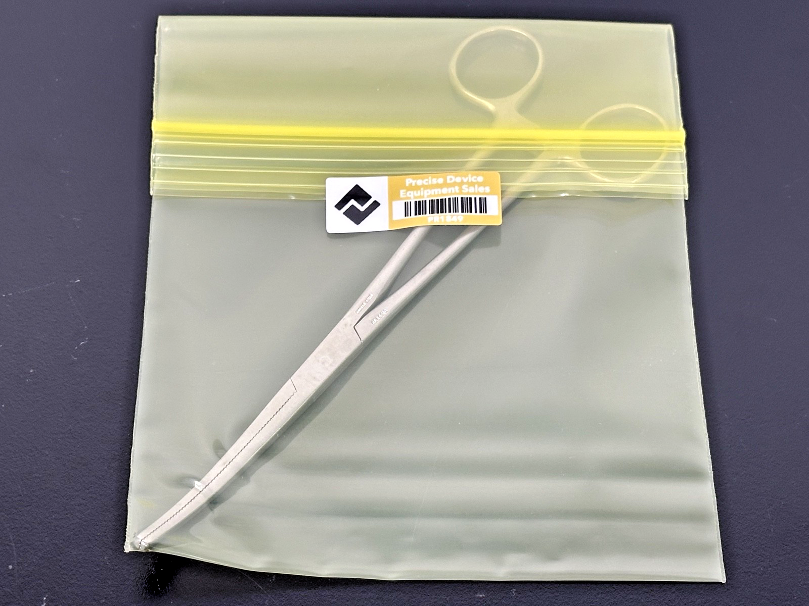 Codman 34 4091 Curved Hemostatic Forceps Medical Clamp Germany3