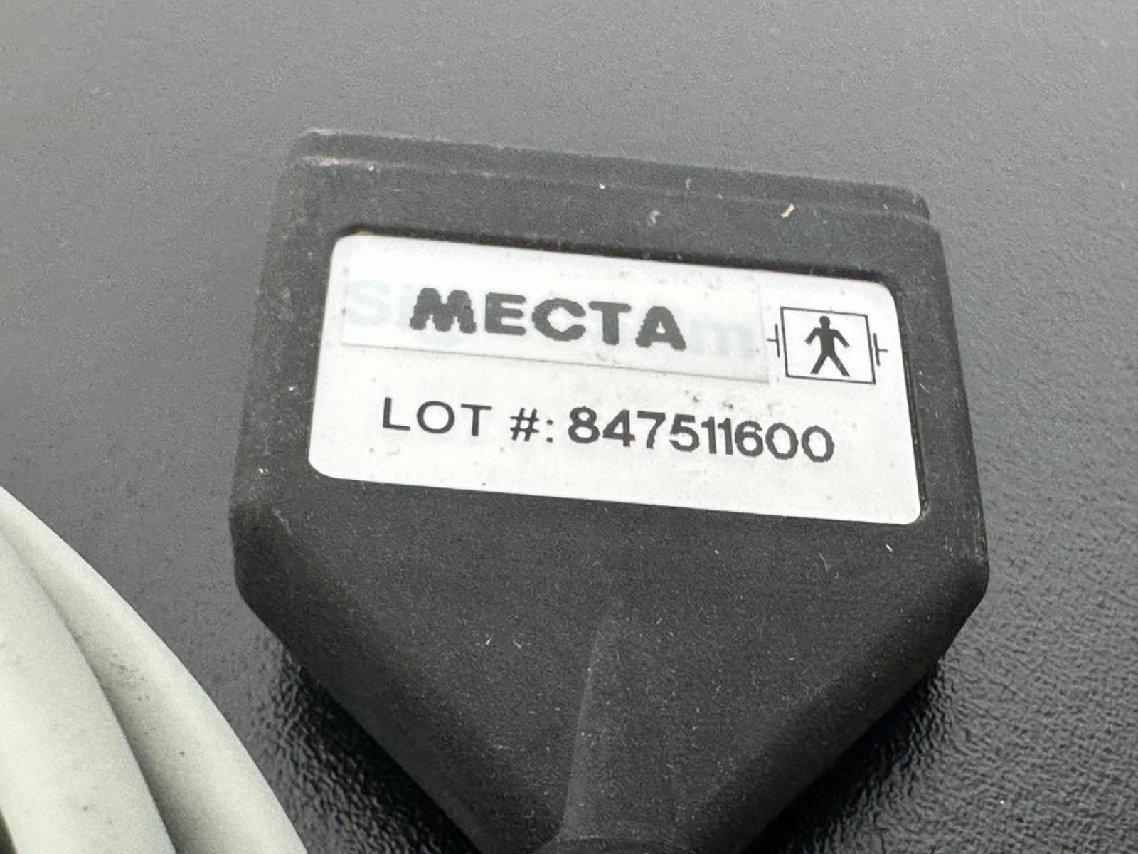 MECTA Patient Stimulus Cable Part # 9010 0011 03  Medical Device Lead Wire2