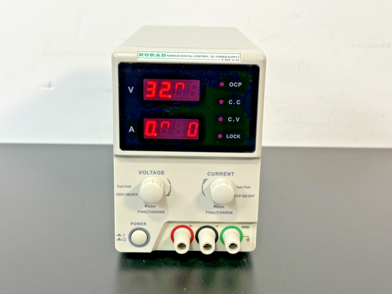 KORAD KD6003D Digital Control DC Power Supply 60V 3A Tested Working0