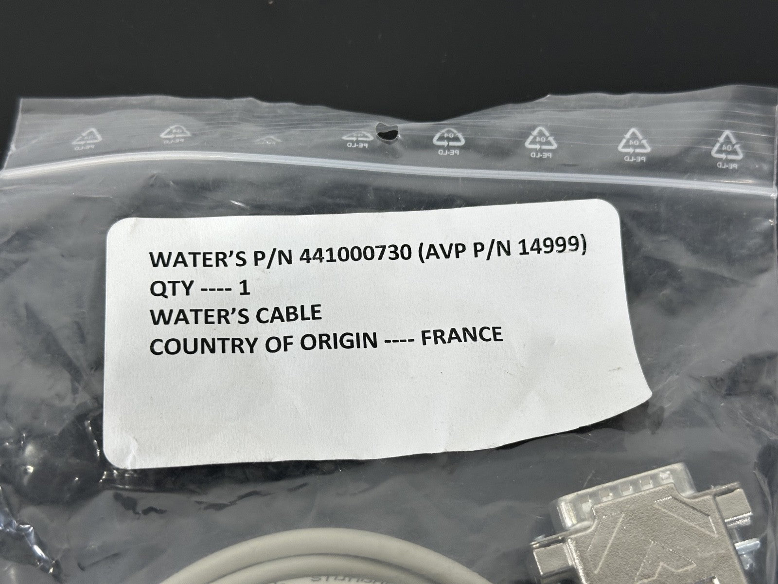 Waters 441000730 AVP 14999 Instrument Interface Cable New2
