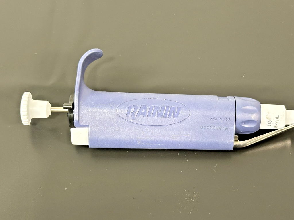 Rainin L 10 Adjustable Single Channel Micropipette 0.5 10µL Pipettor2