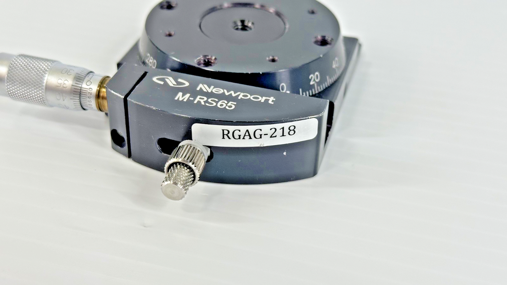 Newport M RS65 65mm Manual Rotation Stage 360° w/ Micrometer Metric4