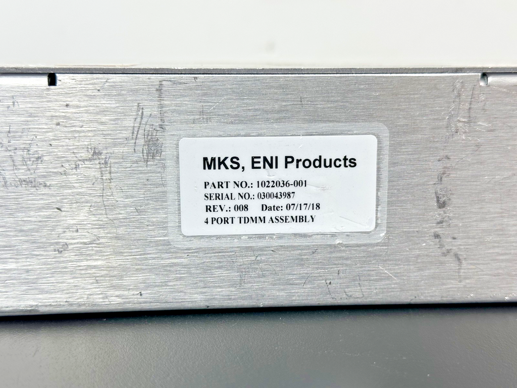 MKS ENI Products VI Probe 4 Port TDMM Assembly P/N 1022036 0014