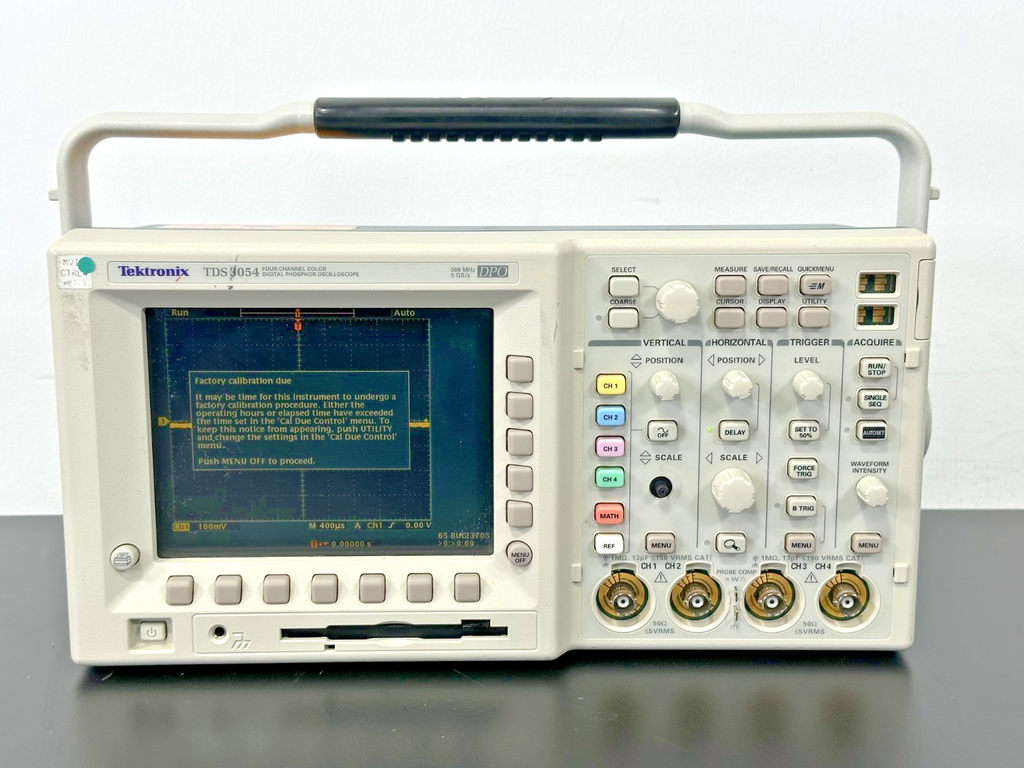 Tektronix TDS3054 Digital Phosphor Oscilloscope 500MHz 5GS/s 4 Channel Working0