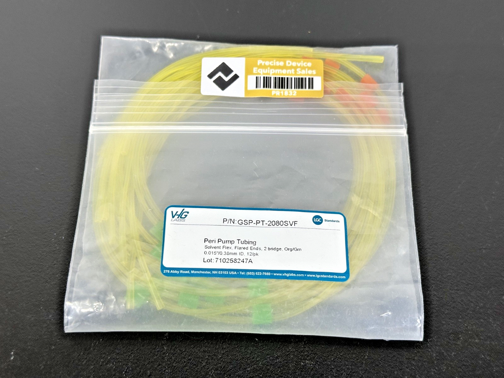 VHG Labs GSP PT 2080SVF Peri Pump Tubing Kit 12/Pk LGC Standards0