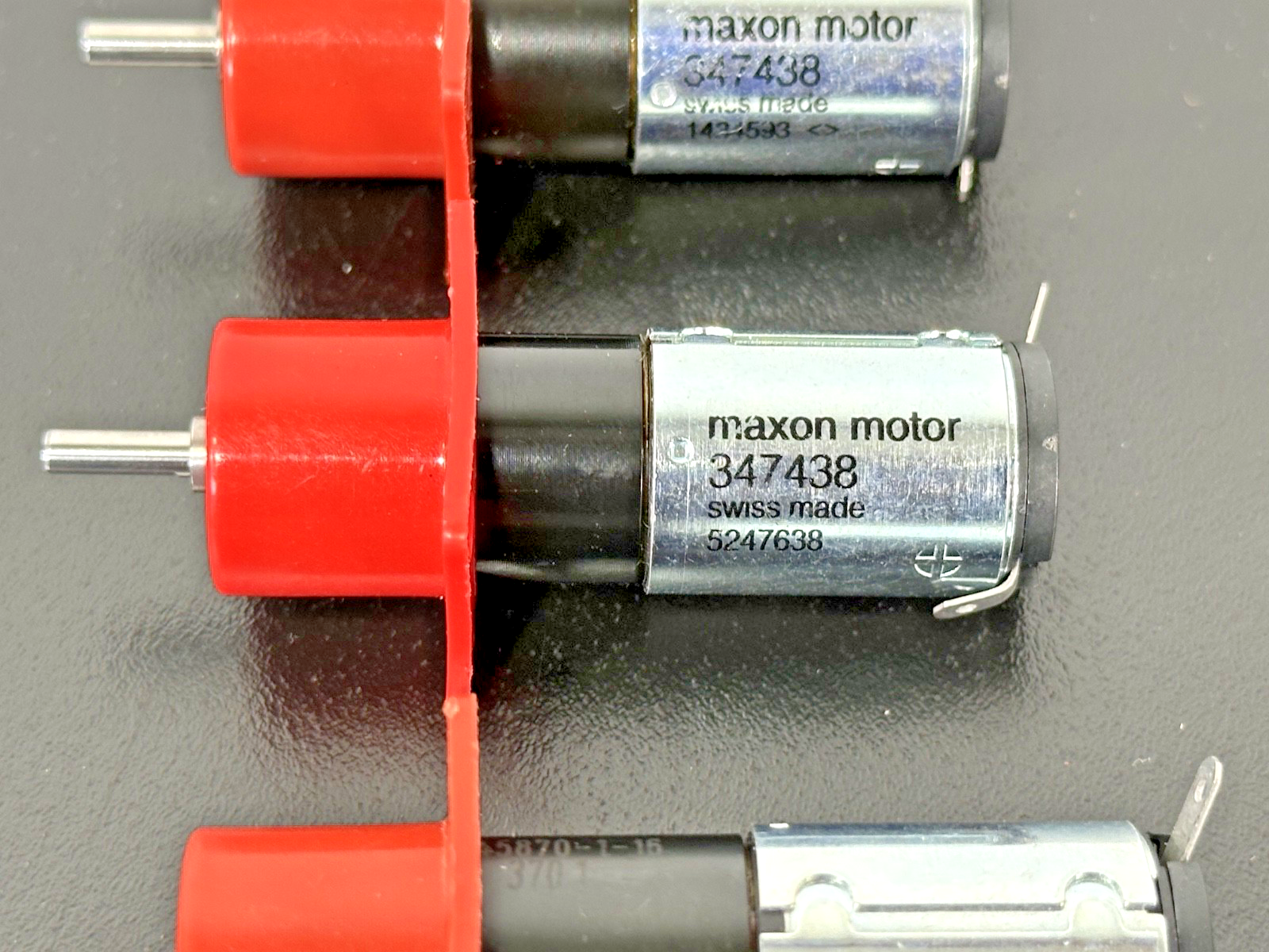 Lot of 4 Maxon Motor 347438 DC Gear Motors Swiss Made2