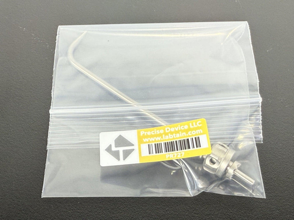 Brainlab REF 55791 04 Angled Suction Tube CE0123 Stainless Germany4