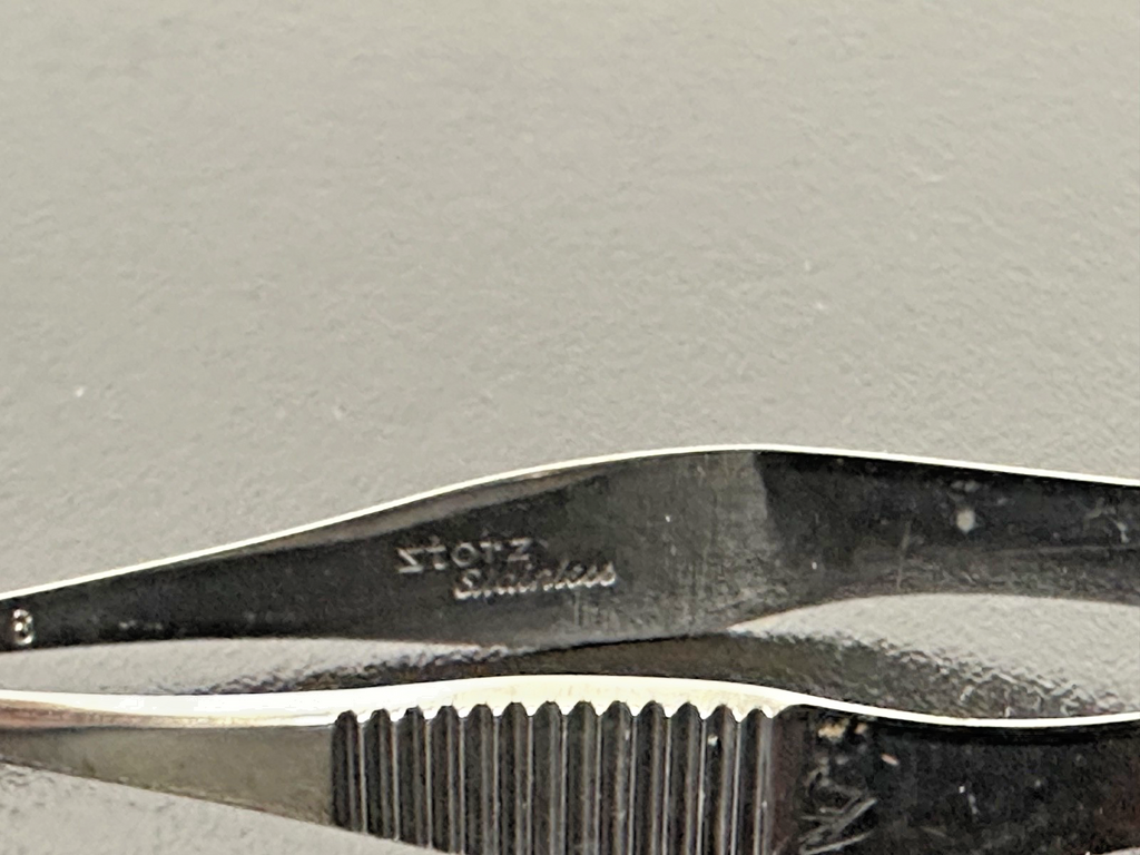 Storz E 3936 Spring Handle Micro Scissors Straight Fine Tip Germany2