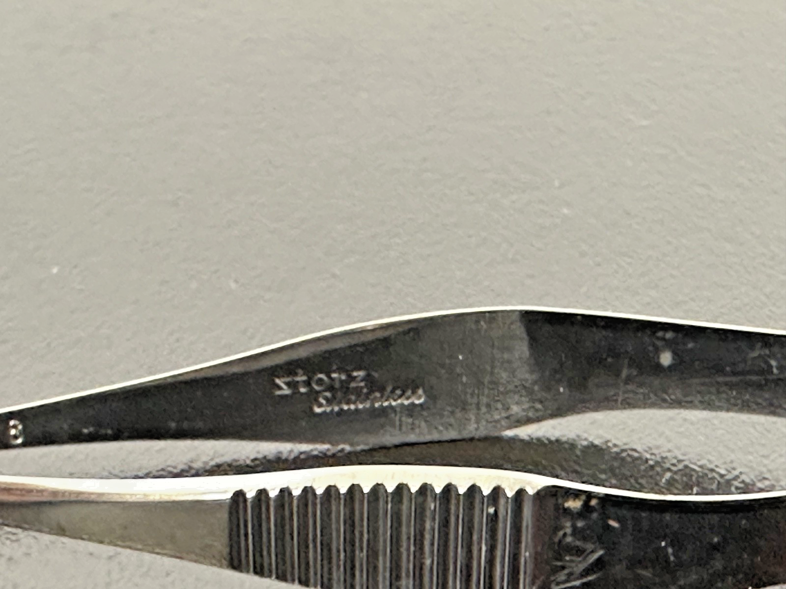 Storz E 3936 Spring Handle Micro Scissors Straight Fine Tip Germany2