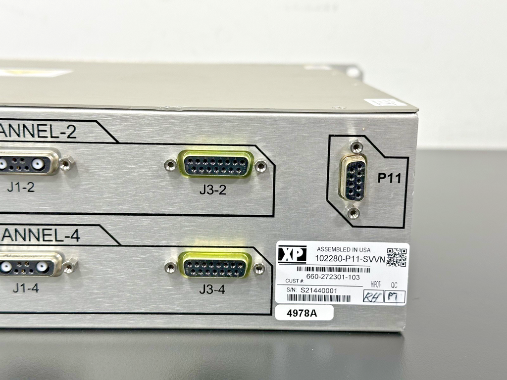 XP Power 102280 P11 SVVN Lam 660 272301 103 Quad Power Supply Powers On2