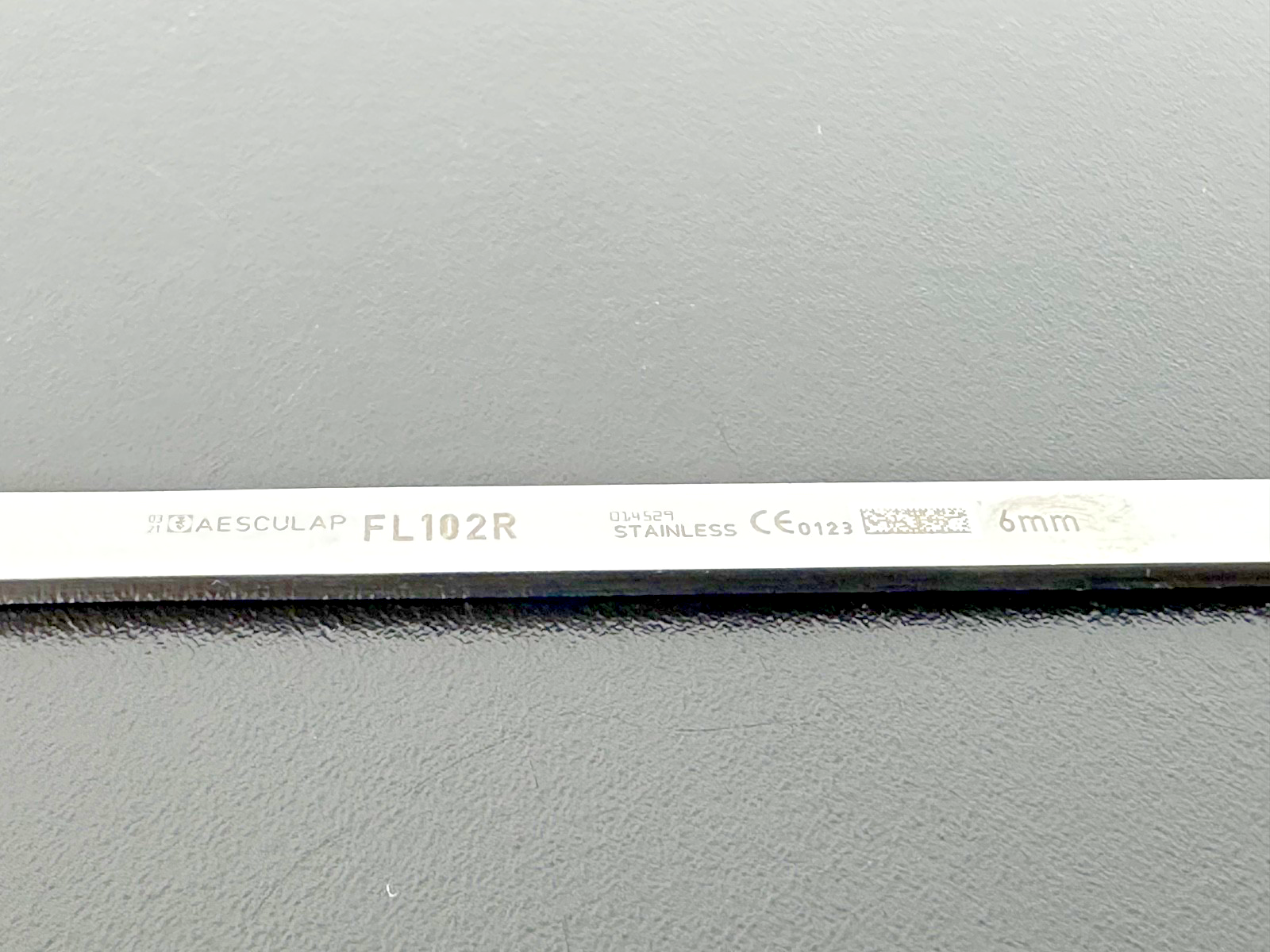Aesculap FL102R Lambotte Osteotome Straight 6mm 5" Stainless Instrument2