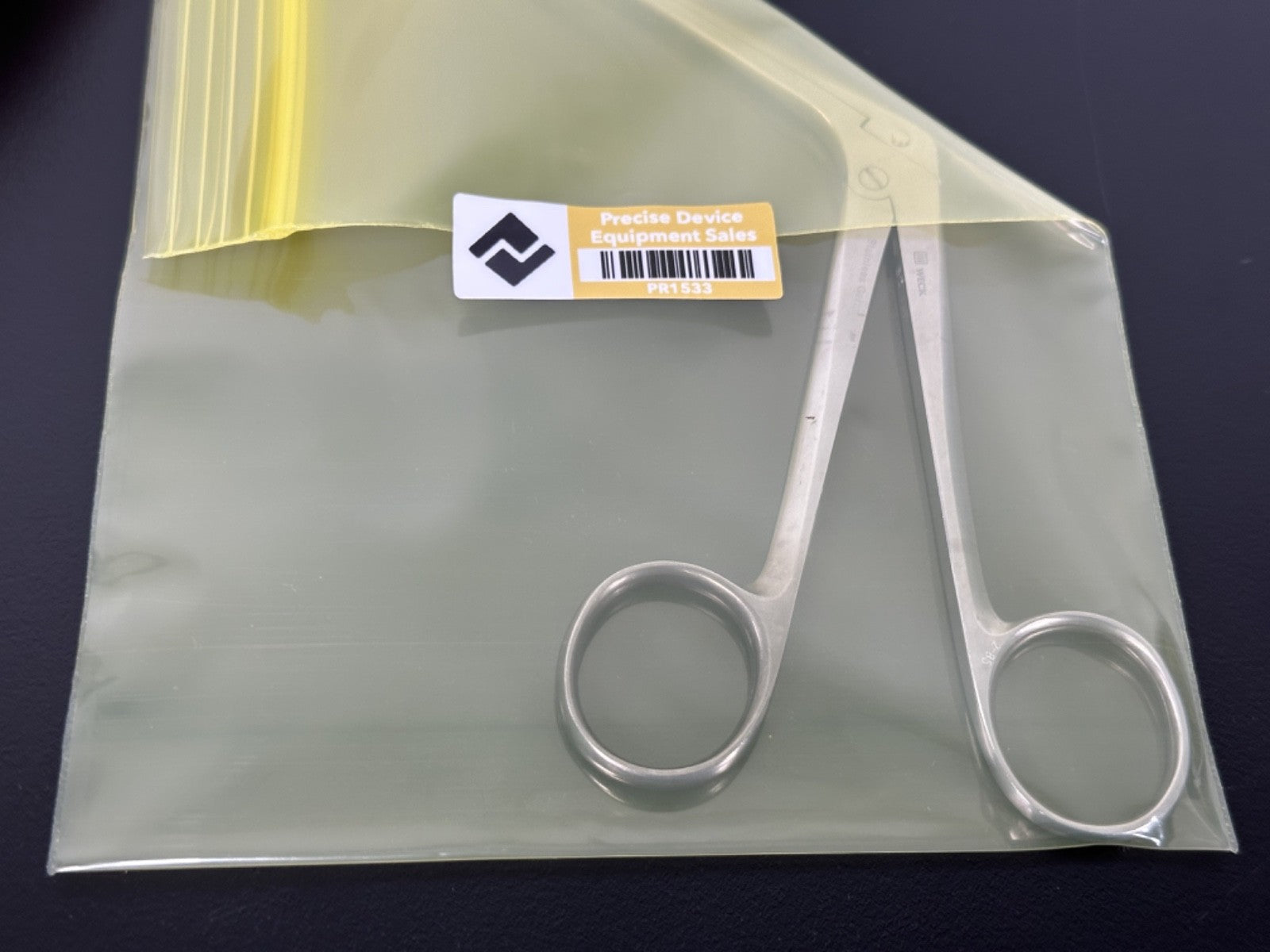 WECK 390283 Stainless Germany Angled Endoscopic Grasping Forceps 826