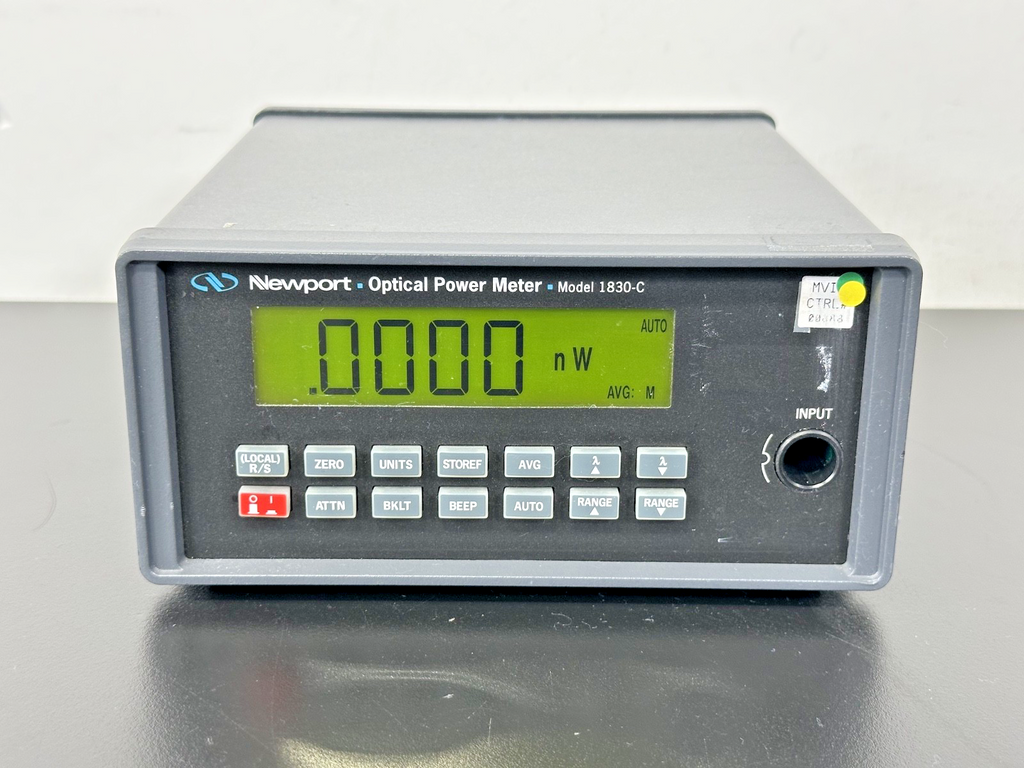 Newport 1830 C Picowatt Digital Optical Power Meter GPIB RS232 Working0