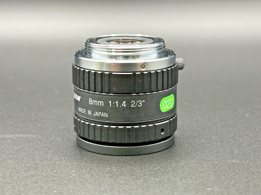 Computar 8mm f/1.4 2/3" Manual Iris Focus Industrial Camera Lens Japan1