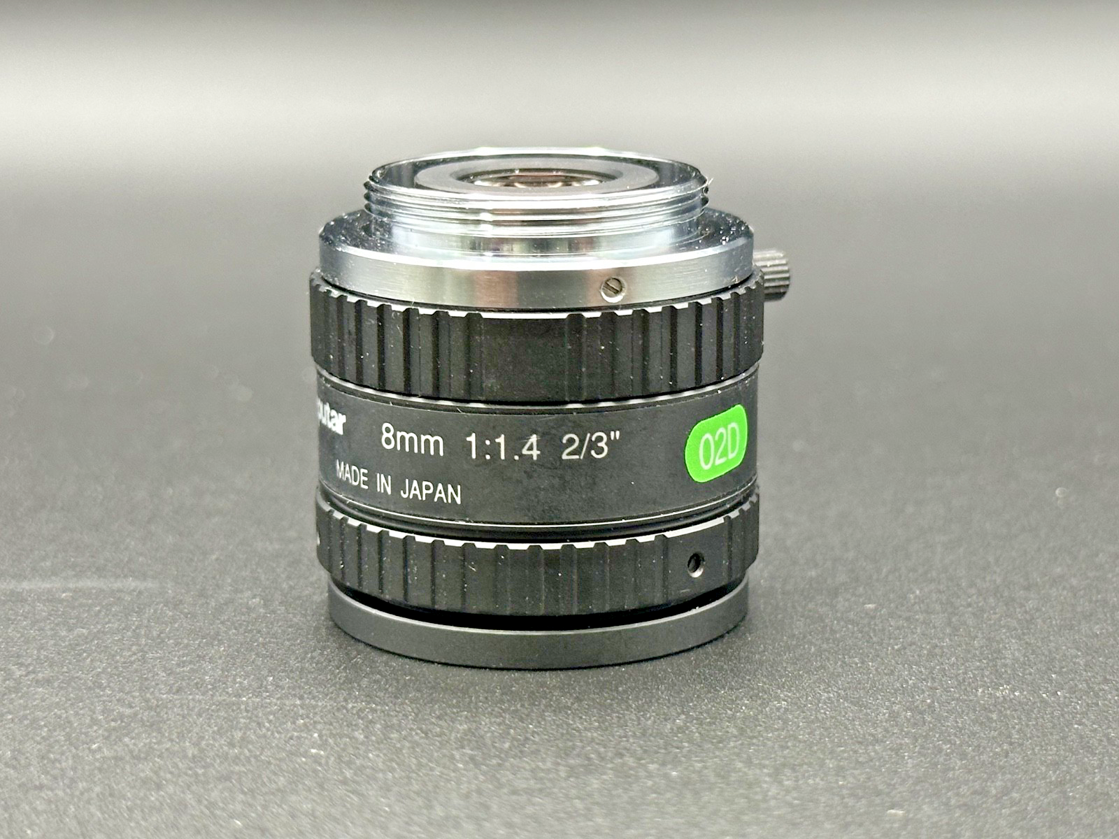 Computar 8mm f/1.4 2/3" Manual Iris Focus Industrial Camera Lens Japan1