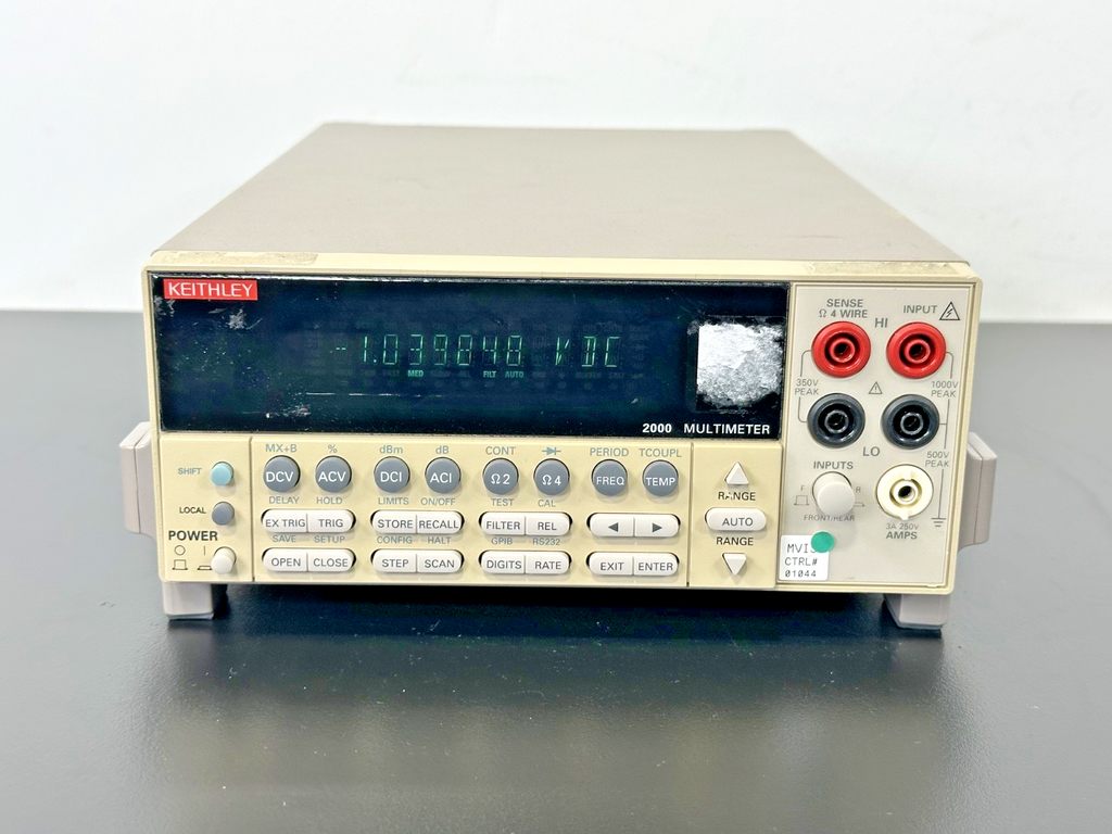 Keithley 2000 6.5 Digit Bench Digital Multimeter DMM Powers On Working0