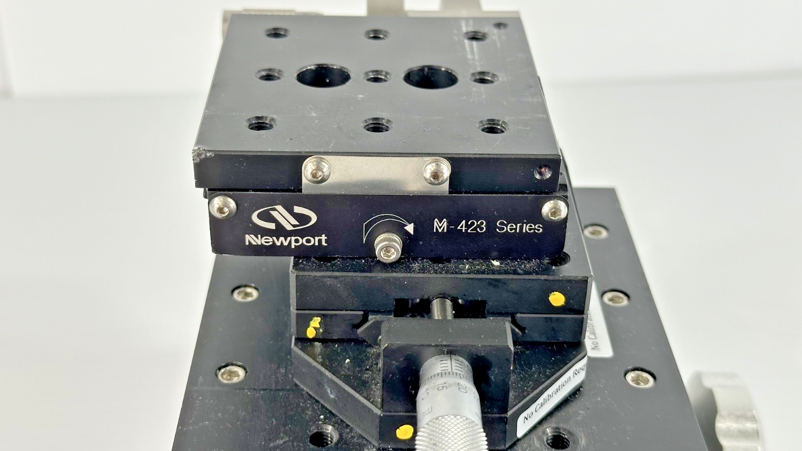 Newport 271 Lab Jack w/ M 423 Melles Griot Multi Axis Positioning Stages7