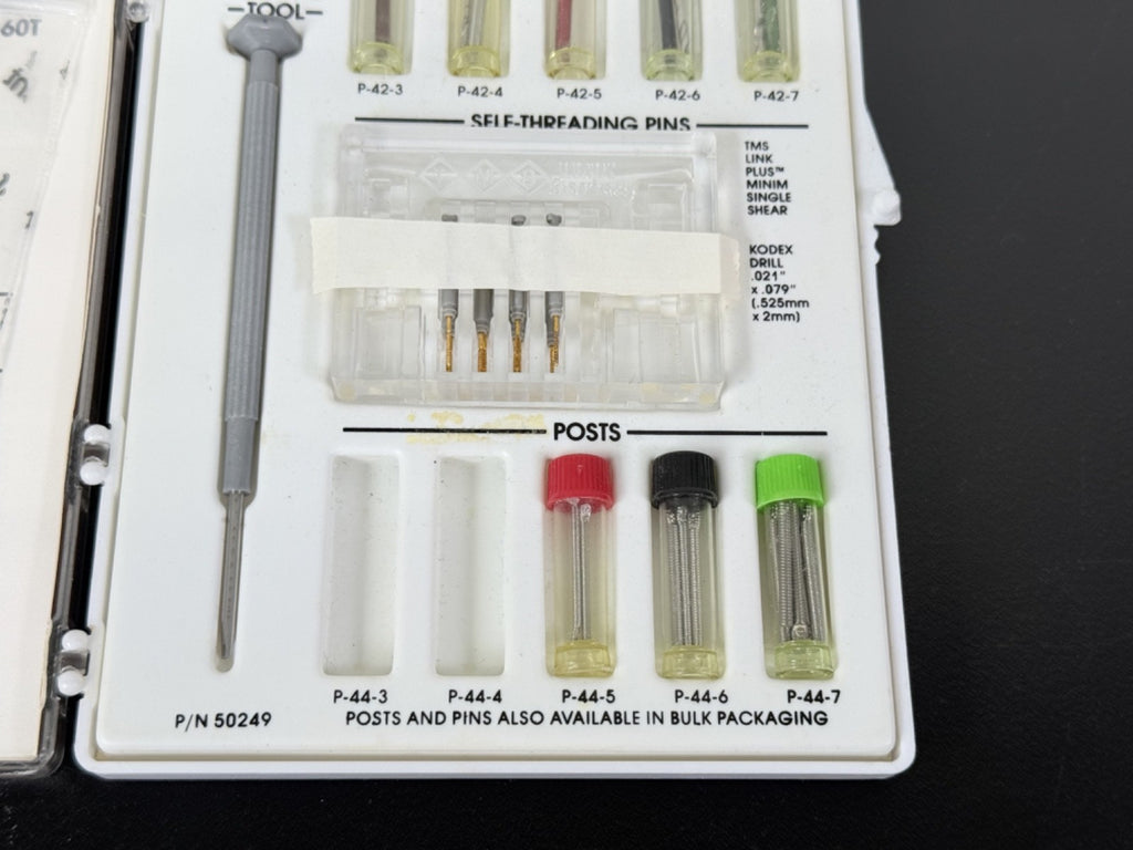 Whaledent Para Post System P 60 Intro Kit Dental Post & Core Set2