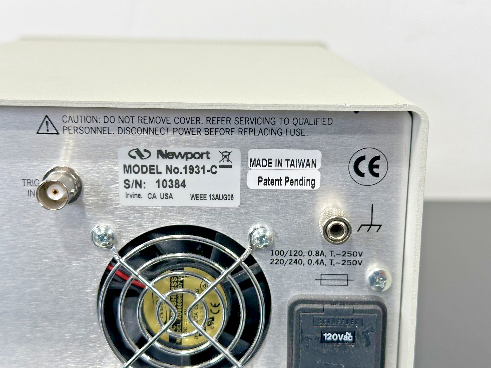 Newport 1931 C Single Channel High Performance Optical Power Meter Working7