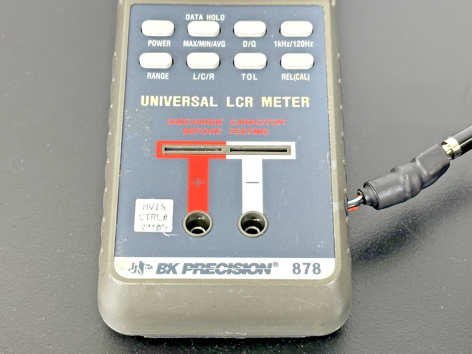 B&K Precision 878 Universal Handheld LCR Meter Inductance Capacitance Tester2