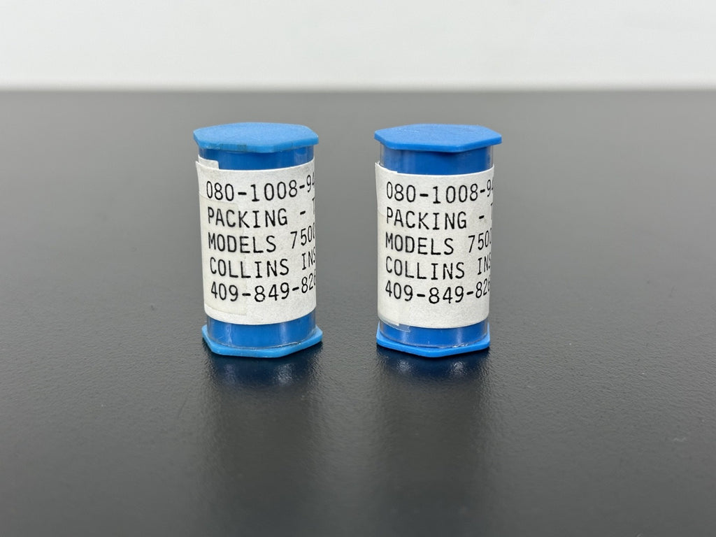 Collins Instrument 080 1008 940 Teflon Packing for Models 7500 & 8500 Lot of 20