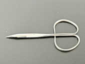 Argent 43 1 112 Gradle Eye Suture Scissors Curved Stainless1