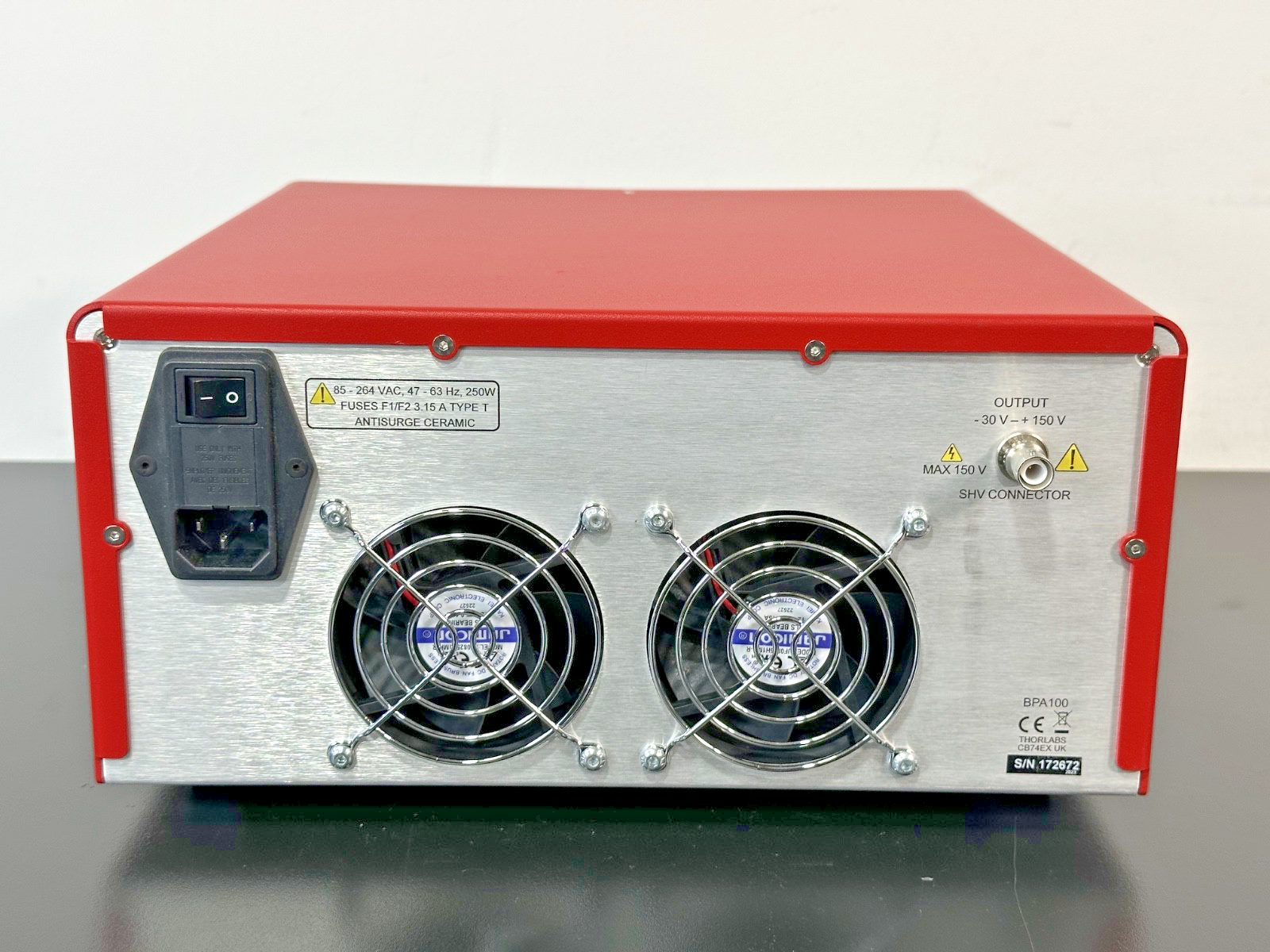 Thorlabs BPA100 High Voltage Piezo Amplifier  30V to +150V Powers On Working3