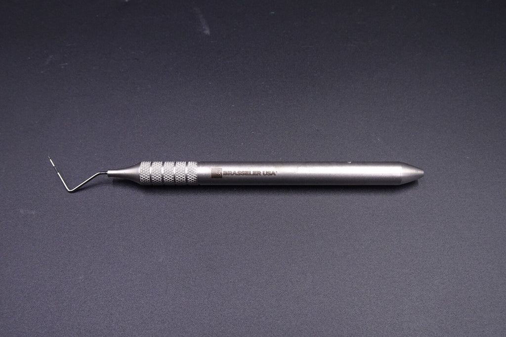 Hu Friedy CP126 Qulix Periodontal Probe Single End Satin Steel Handle0