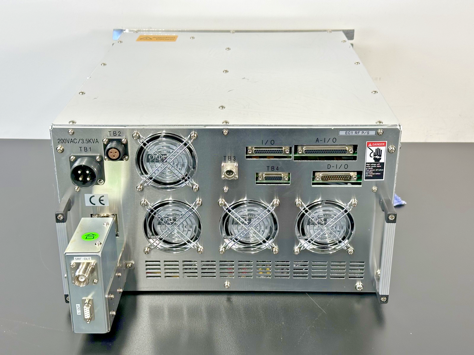 Pearl Kogyo CF 500 400K 400kHz 500W RF Power Supply Generator1
