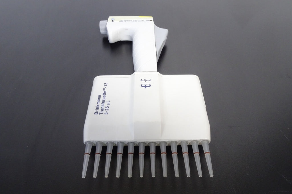 Brinkmann Transferpette 5 25uL   12 Channel Manual Pipette2
