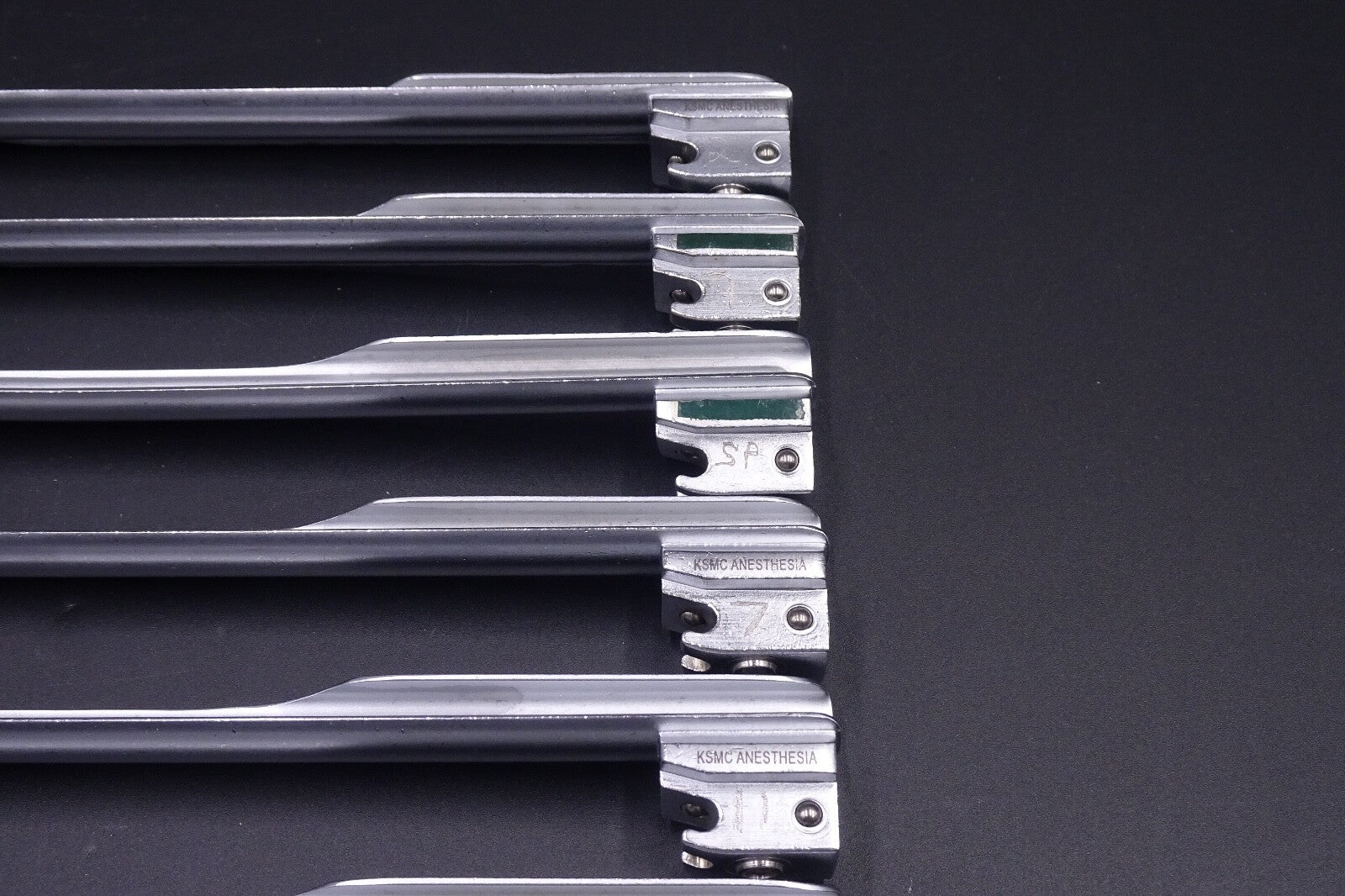 LOT x8) HEINE Classic+ Miller 3 FO Laryngoscope Blades7