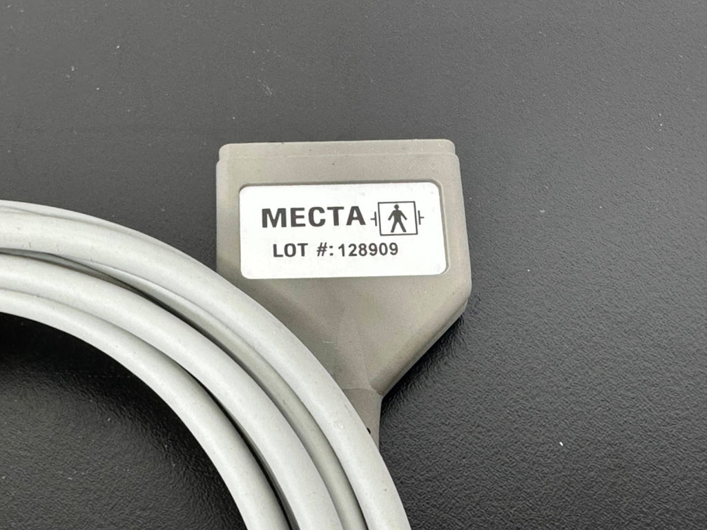 MECTA ECG EMG Safety Monitor Cable Part # 9010 0011 02 Medical Lead Wire2