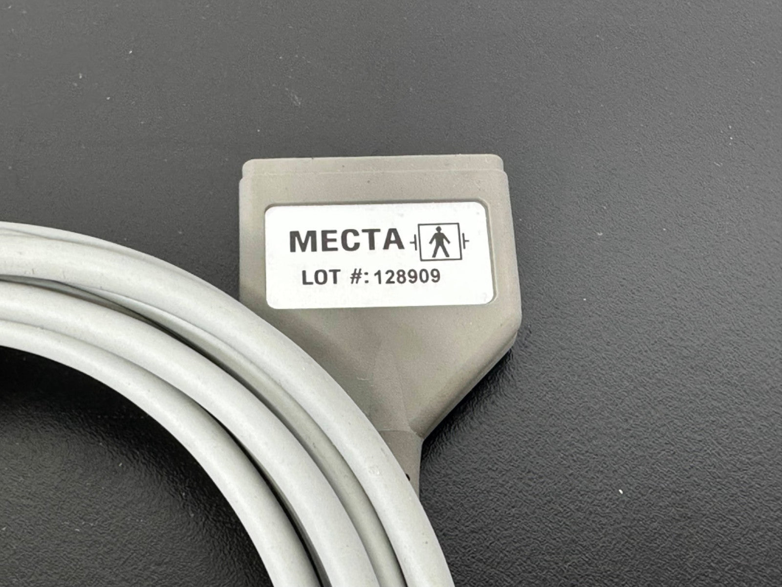 MECTA ECG EMG Safety Monitor Cable Part # 9010 0011 02 Medical Lead Wire2