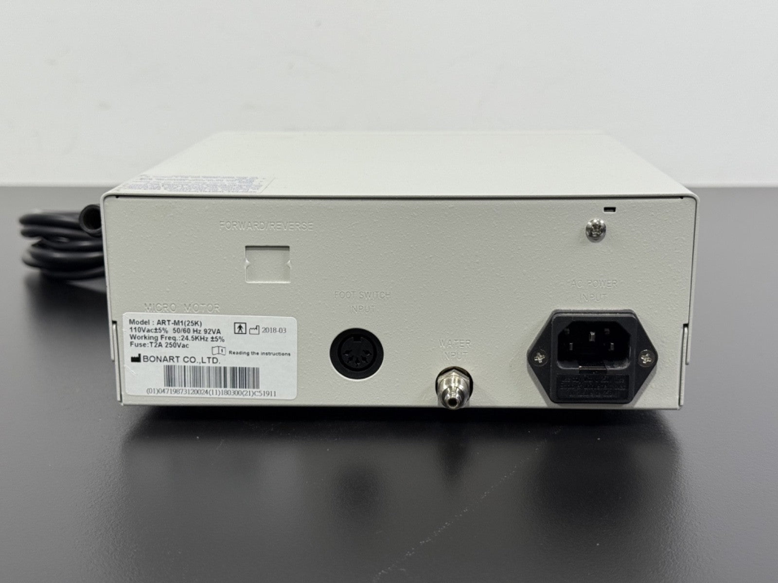 ART Maverick Ultrasonic Scaler Unit ART M1 (25K) Bonart   For Parts /Not Working3