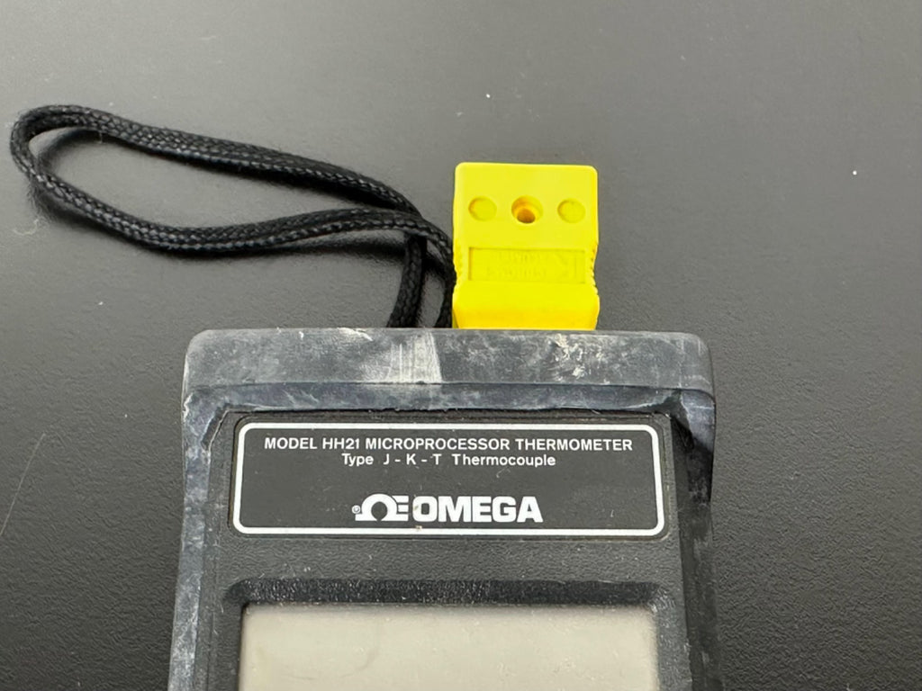 Omega HH21 Microprocessor Thermometer J K T Thermocouple Digital Handheld Meter1