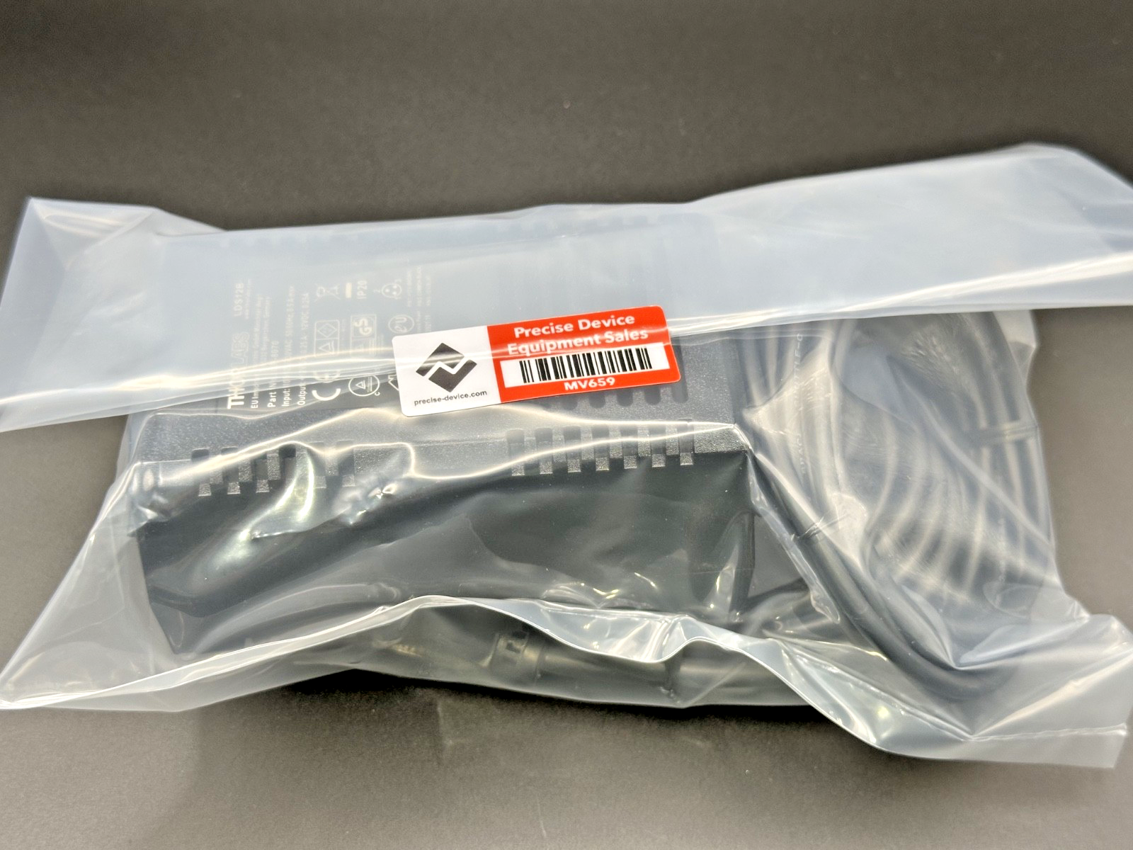 Thorlabs LDS12B ±12V DC Regulated Linear Power Supply 6W w/ Power Cord3
