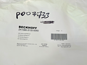 Lot of 2 Beckhoff ZK1090 3132 0050 M8 Female to M8 Male Straight 5M Cables New3