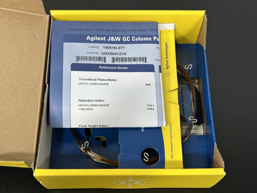 Agilent J&W HP INNOWax 19091N 577 GC Column 20m 0.18mm 0.18µm New Open Box1