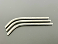 Lot of 3 Aesculap DF775R 5mm 140mm Stainless Dental Suction Tips0