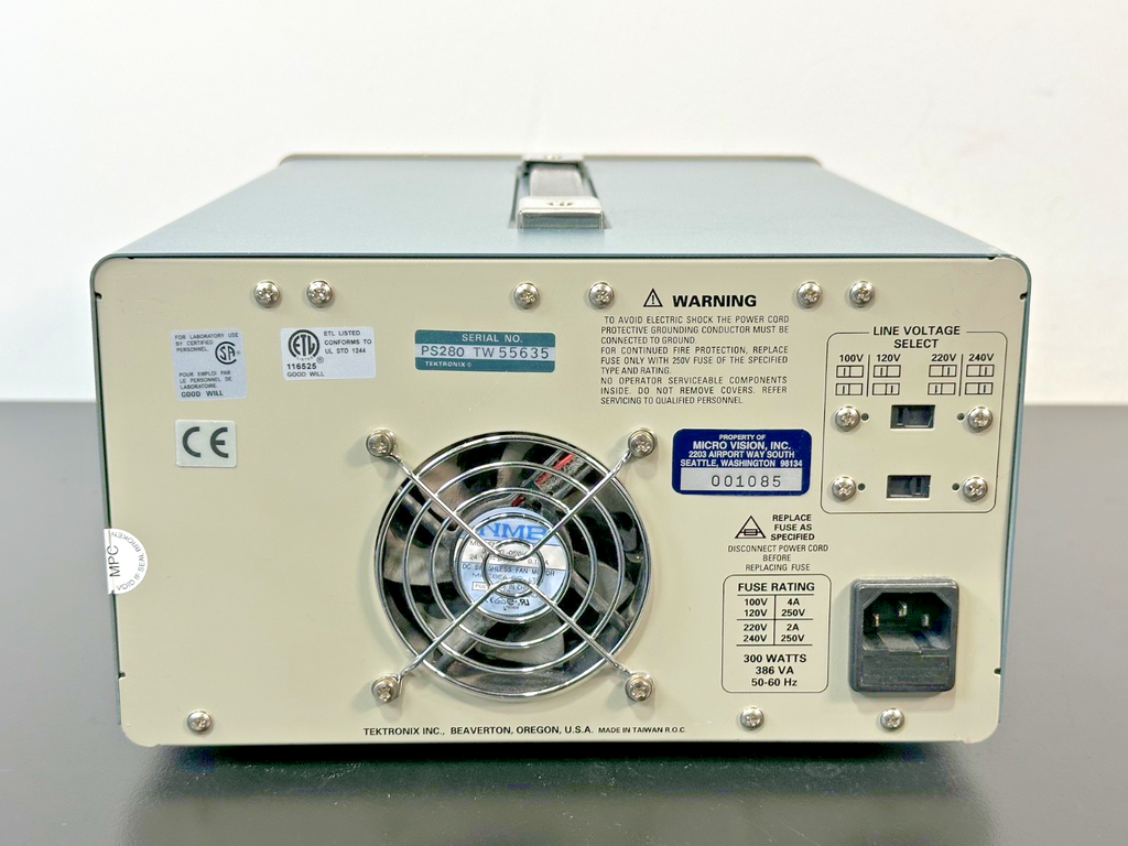 Tektronix PS280 Triple Output DC Power Supply 30V 2A Tested Working1