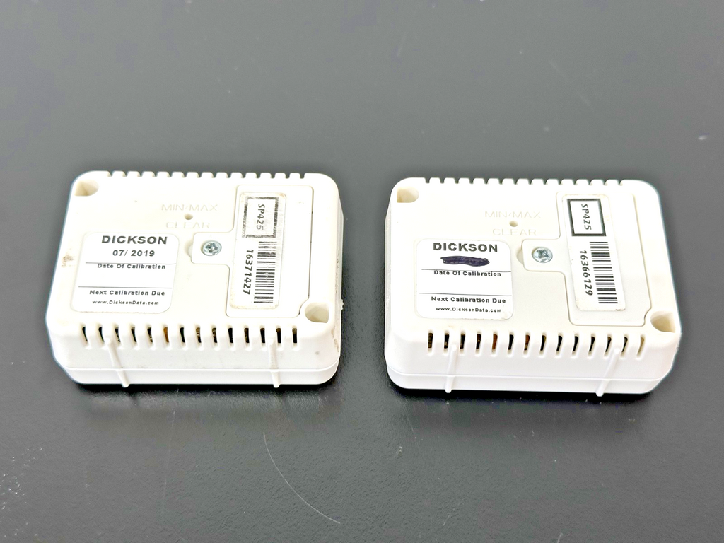 Lot of 2 Dickson SP425 Temperature Data Loggers Digital Display2
