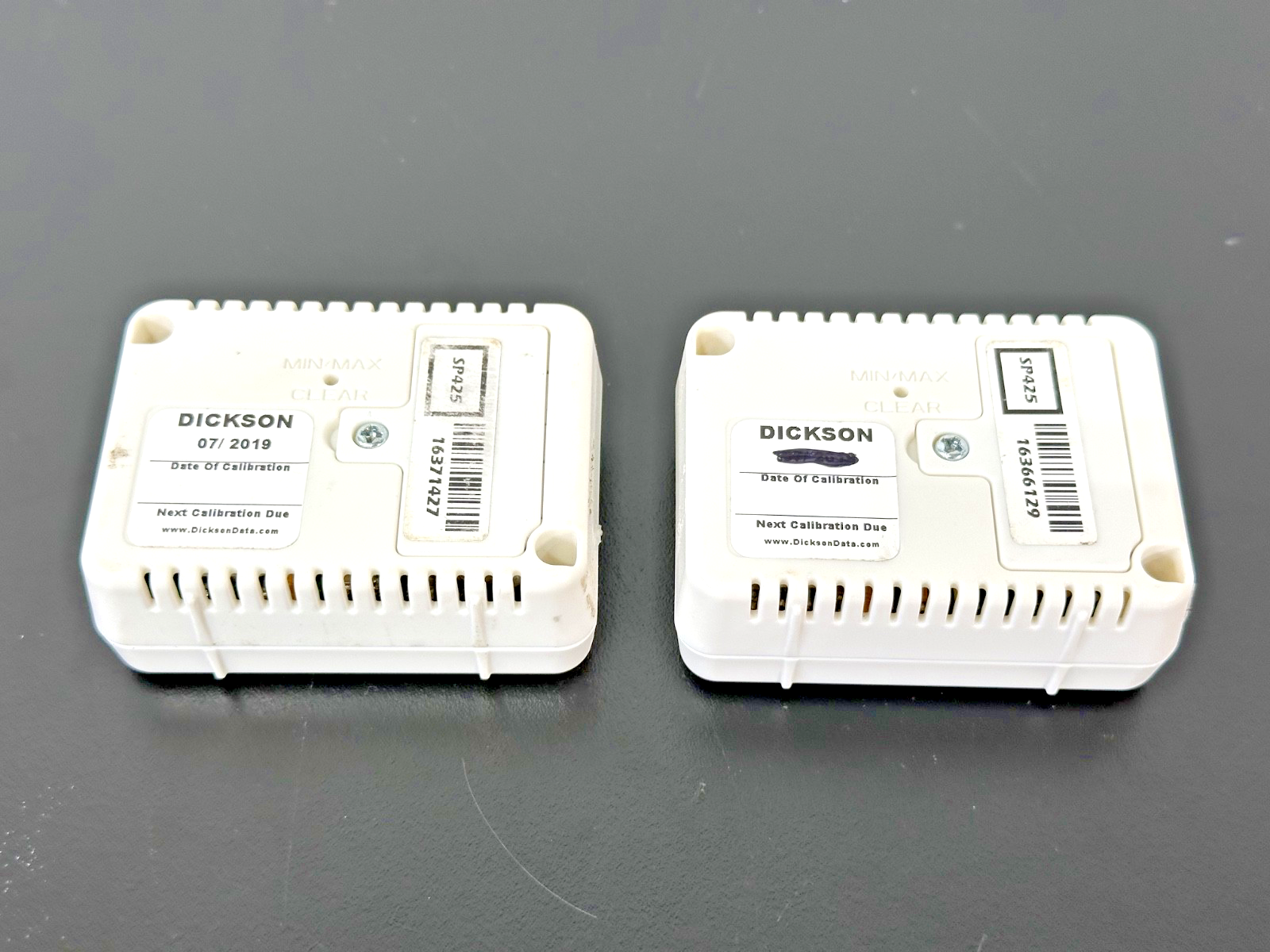 Lot of 2 Dickson SP425 Temperature Data Loggers Digital Display2