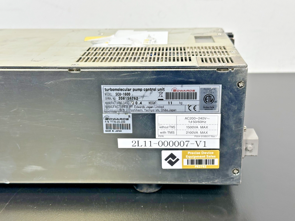 Edwards SCU 1600 YT76 Z0 Z20 Turbomolecular Pump Controller Parts Repair5